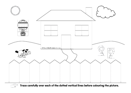 Vertical Line Practise :: Teacher Resources and Classroom Games ...