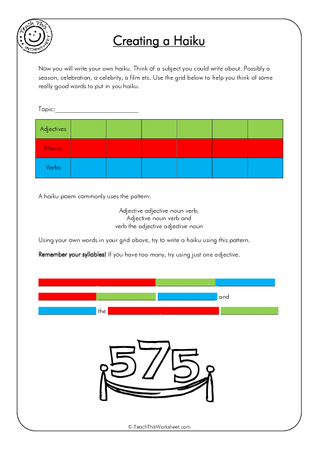 Creating a Haiku :: Teacher Resources and Classroom Games :: Teach This