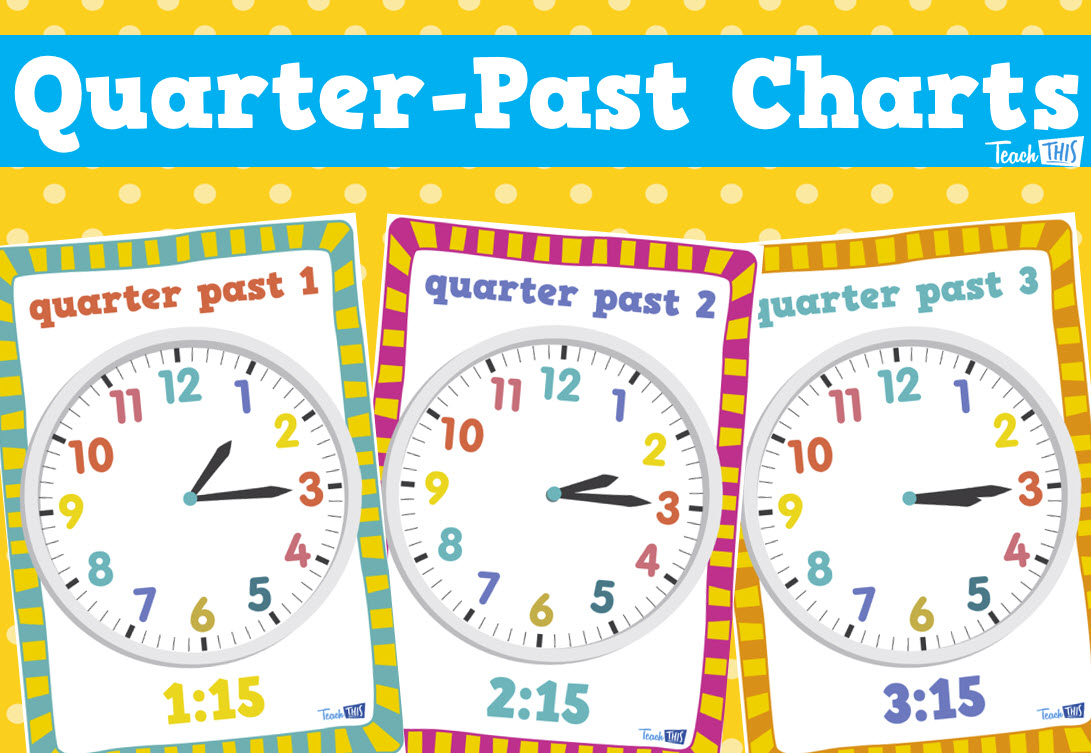 Quarter Past Charts Teacher Resources and Classroom Games Teach This