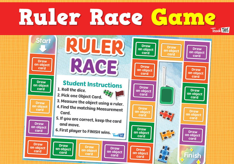 Ruler Race Game :: Teacher Resources and Classroom Games :: Teach This