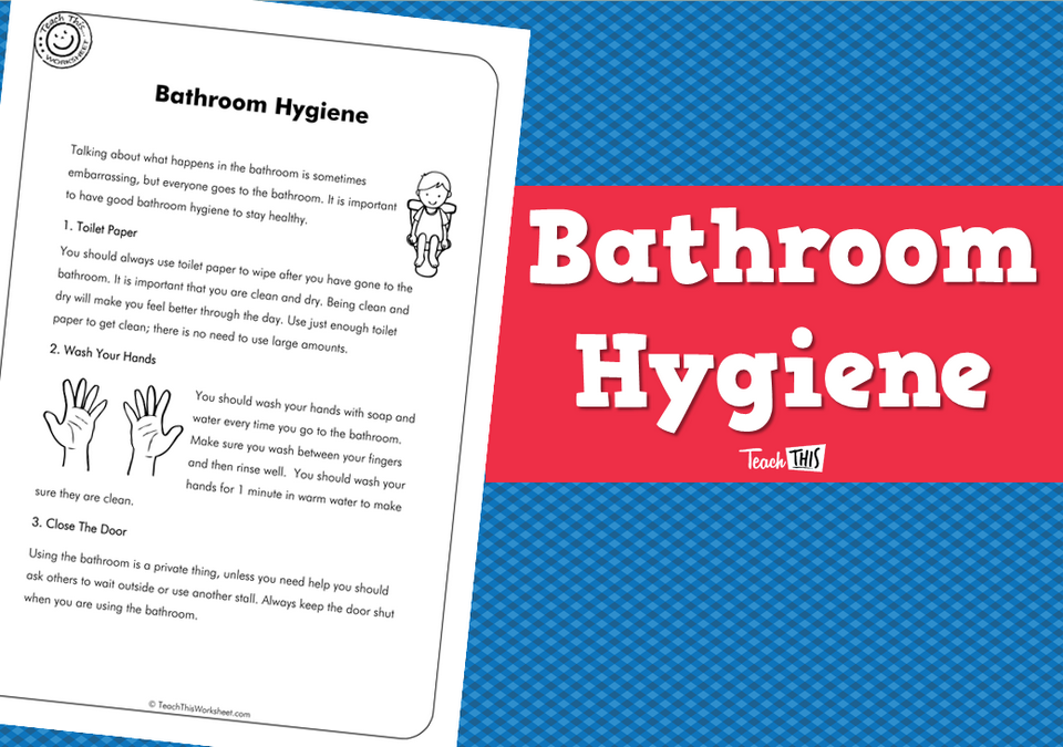 Bathroom Hygiene (2pg) Teacher Resources and Classroom Games