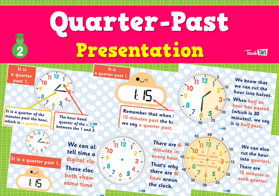 QuarterPast Presentation Teacher Resources and Classroom Games