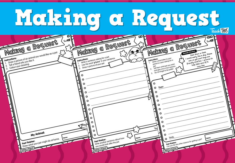 Making a Request :: Teacher Resources and Classroom Games :: Teach This