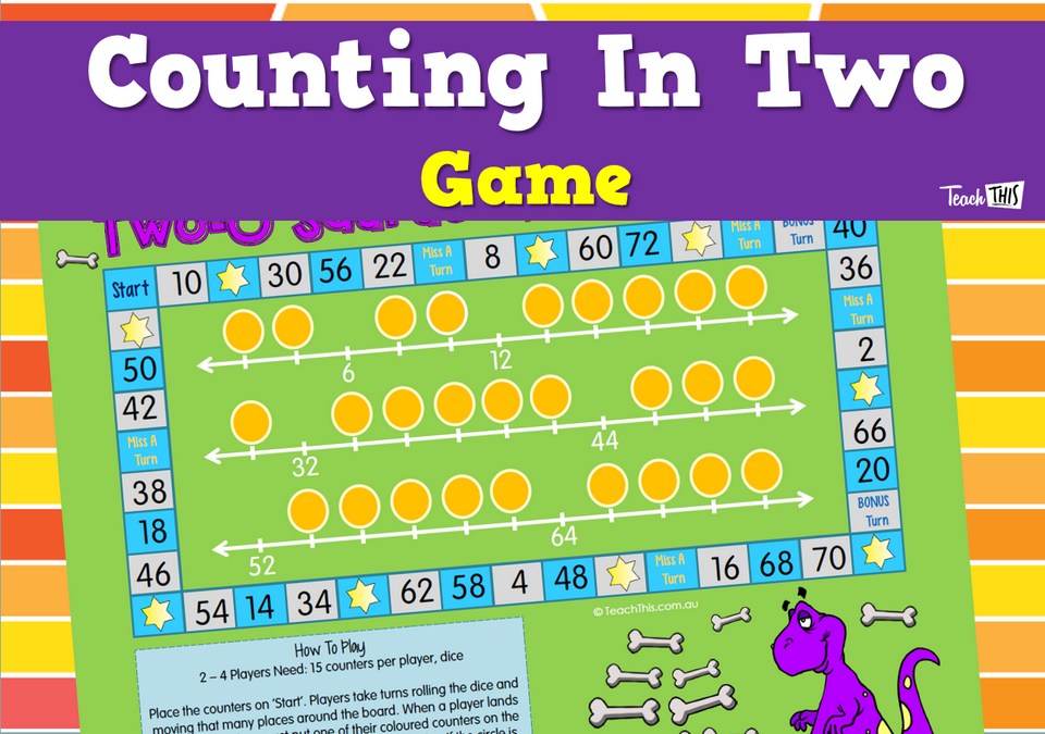 Counting In Twos Game Teacher Resources and Classroom Games Teach