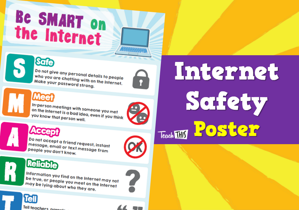 Poster   Internet Safety :: Teacher Resources And Classroom Games