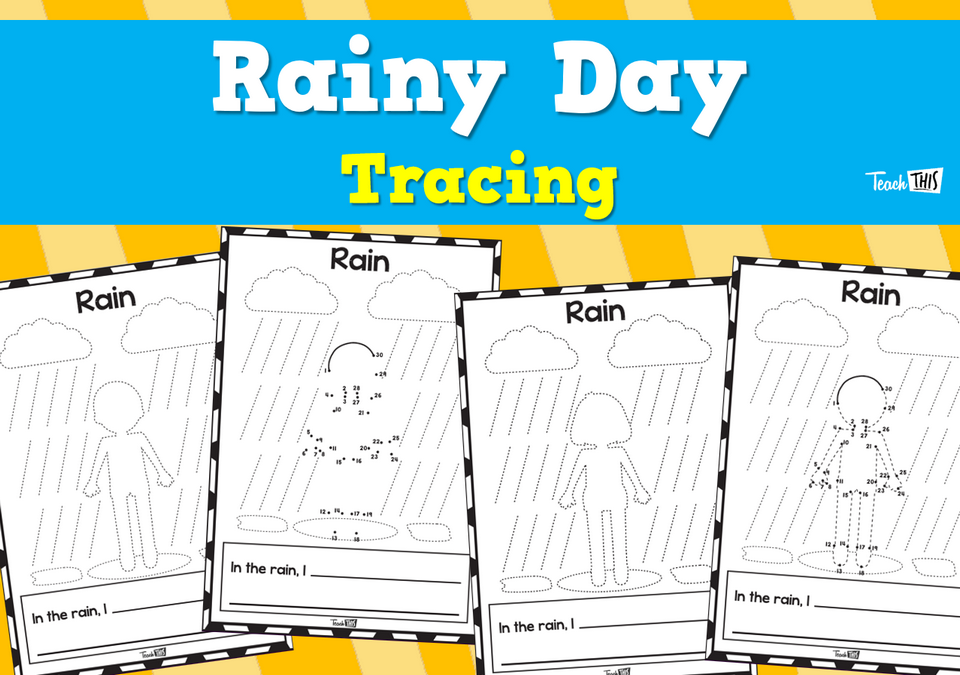 Rainy Day Tracing Teacher Resources and Classroom Games Teach This