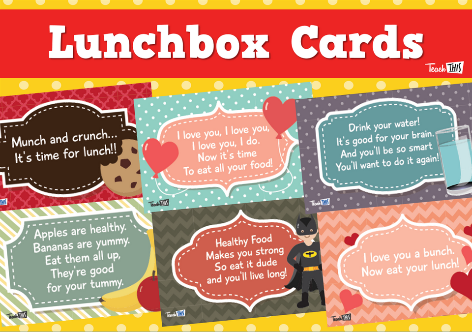 Lunchbox Cards Teacher Resources and Classroom Games Teach This