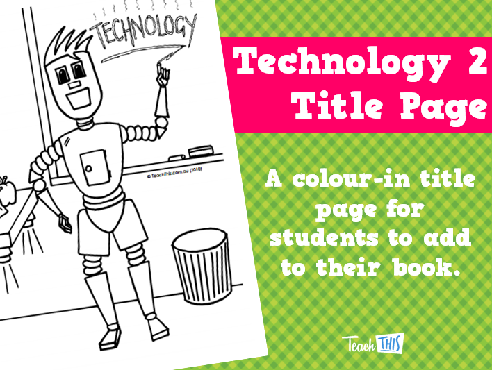 english book title page
