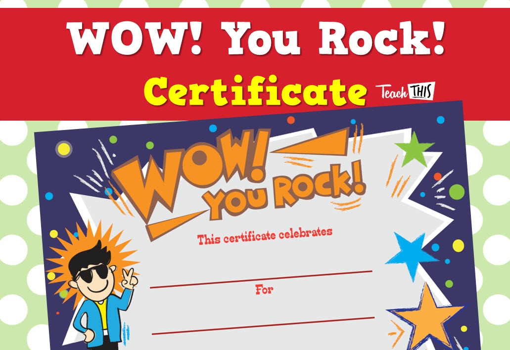 printable student certificate