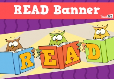 Printable Reading Banner | reading corner banner printable classroom displays Printable Reading Banner | reading corner banner printable classroom displays
